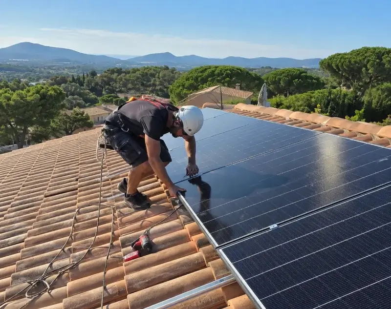 Installateur panneaux solaires La Chapelle-Neuve — pose photovoltaïque sur toiture