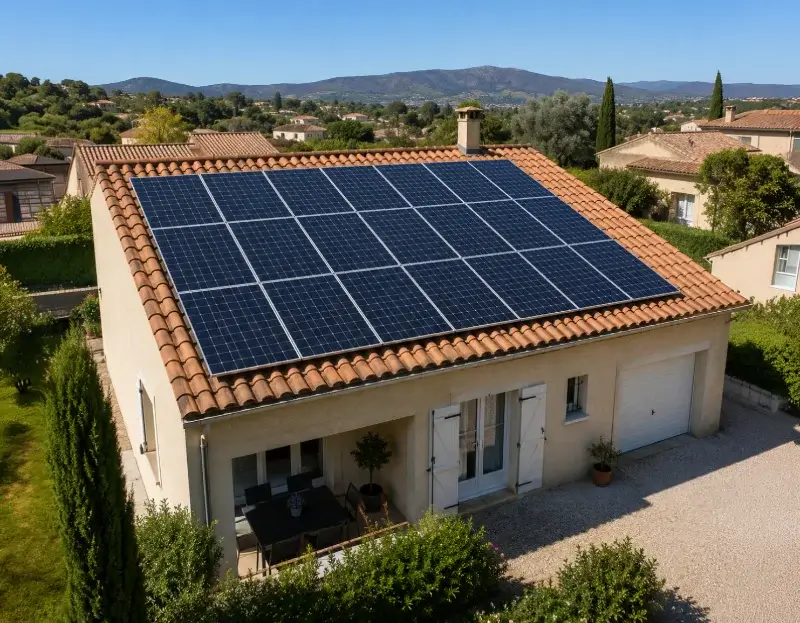 Prime à l'autoconsommation panneaux solaires La Chapelle-Neuve — aide financière de l'État